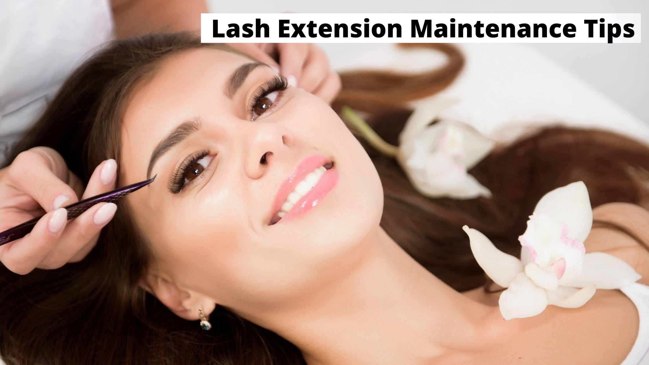 Lash Extension Maintenance Tips